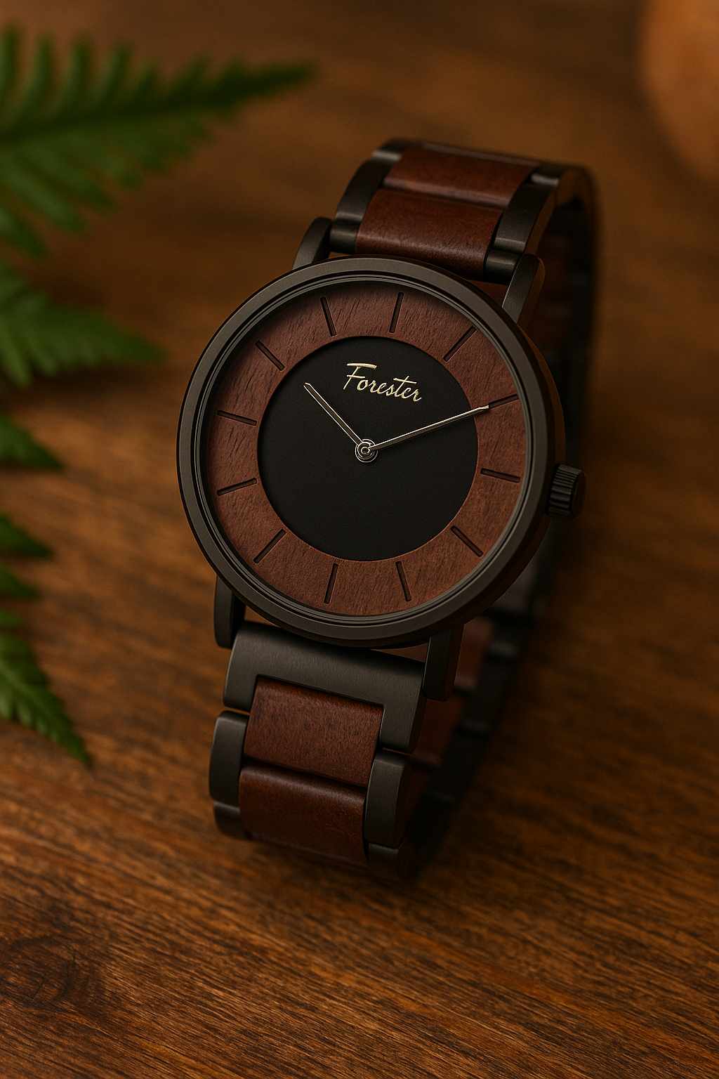 Forester Summit – His & Hers Wooden Timepieces