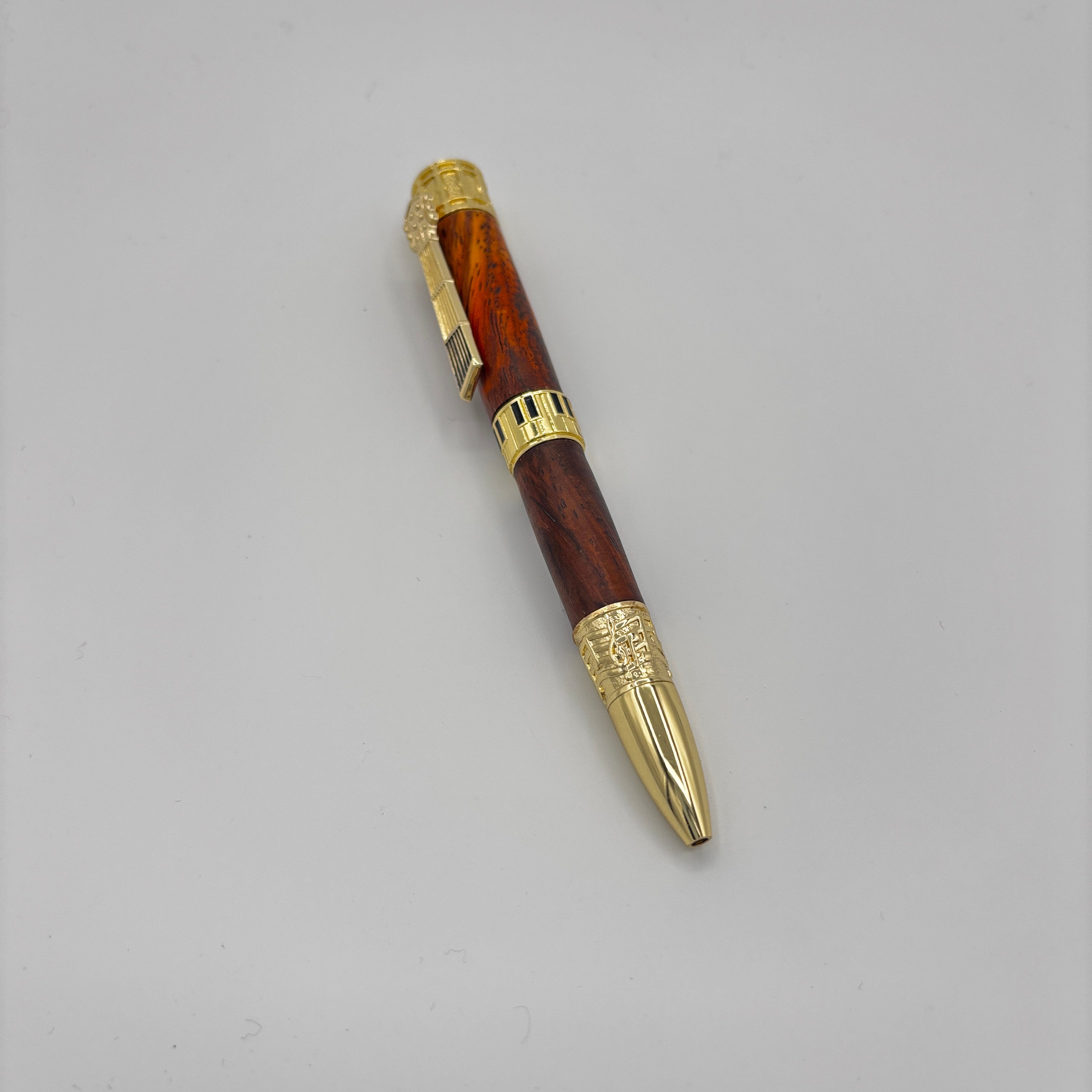 Gold Jam Session Ink Pen — Cocobolo