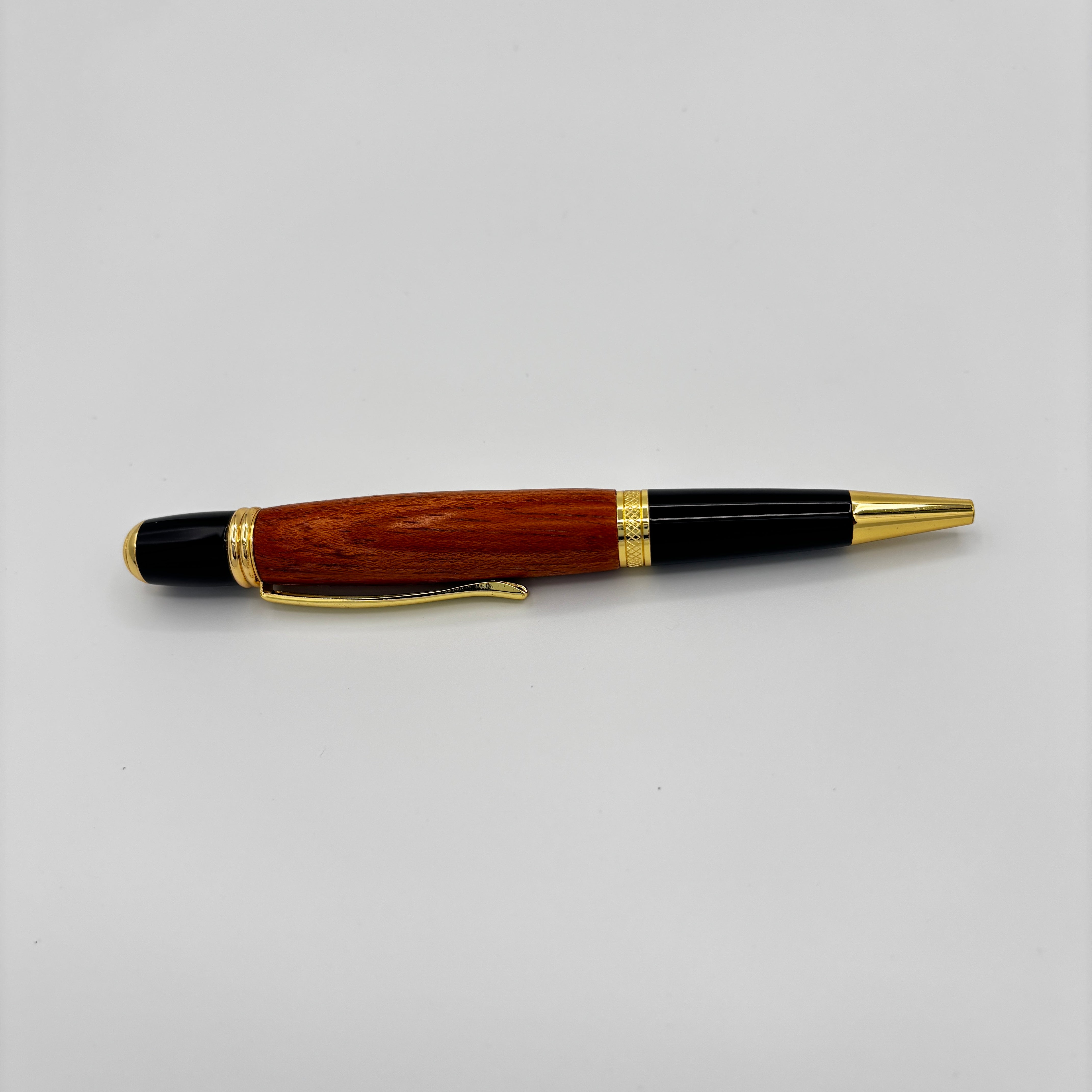 Handcrafted Gatsby Gold Pen – Exotic Canary Wood Edition