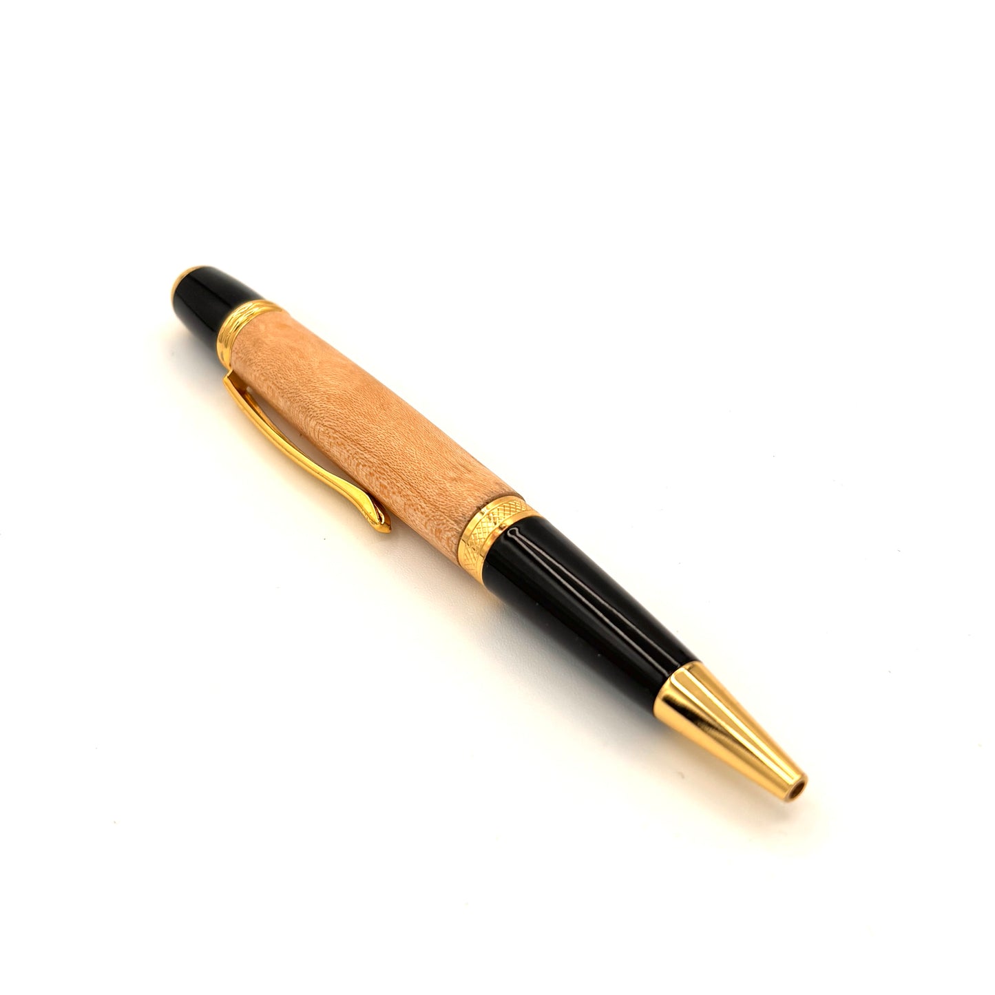 Gatsby Gold Pen – Handcrafted in Real Hardwood