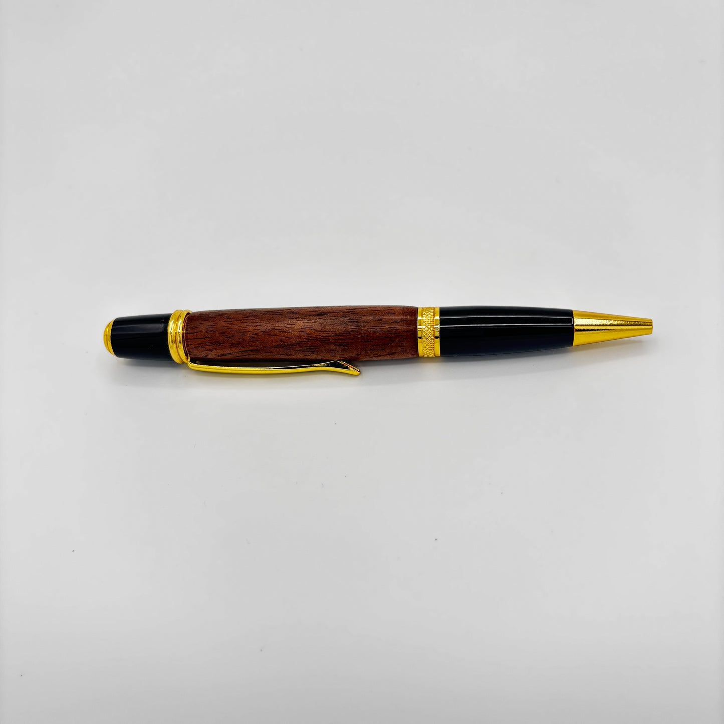 Gatsby Gold Walnut Wood Pen – Artisan Handcrafted Gift