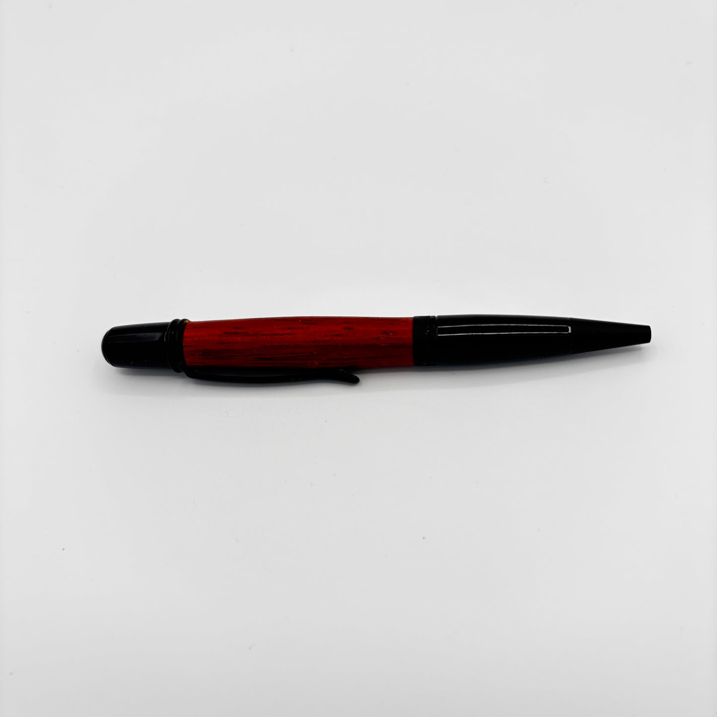Gatsby Black Padauk Wood Pen – Handcrafted Artisan Writing Instrument (Copy)