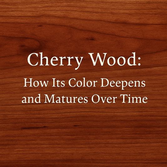 Cherry Wood: How Its Color Deepens and Matures Over Time