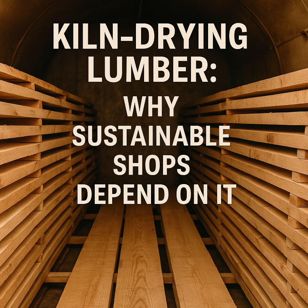 Kiln-Drying Lumber: Why Sustainable Shops Depend on It