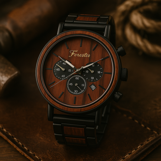 Ember – Wooden Chronograph by Everbranch