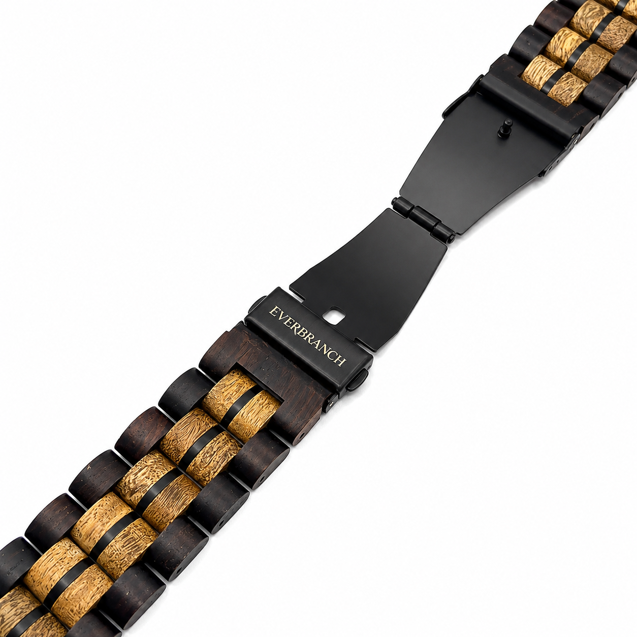 Navigator – Zebrawood & Walnut Automatic Watch by Everbranch