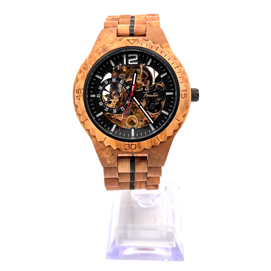 Horizon – Olive Wood Automatic Watch