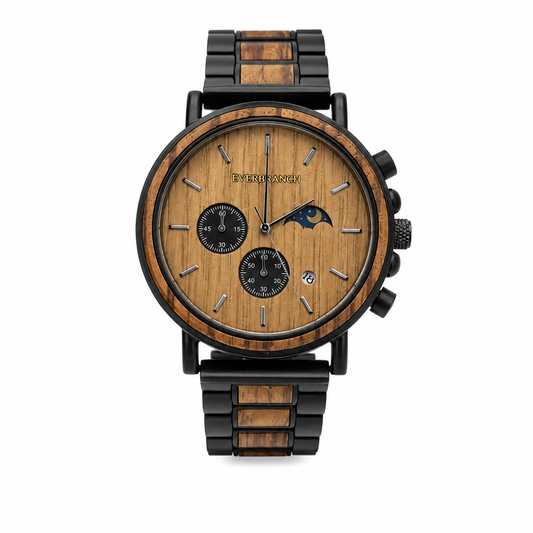 Atlas — Men’s Wood Chronograph Watch by Everbranch