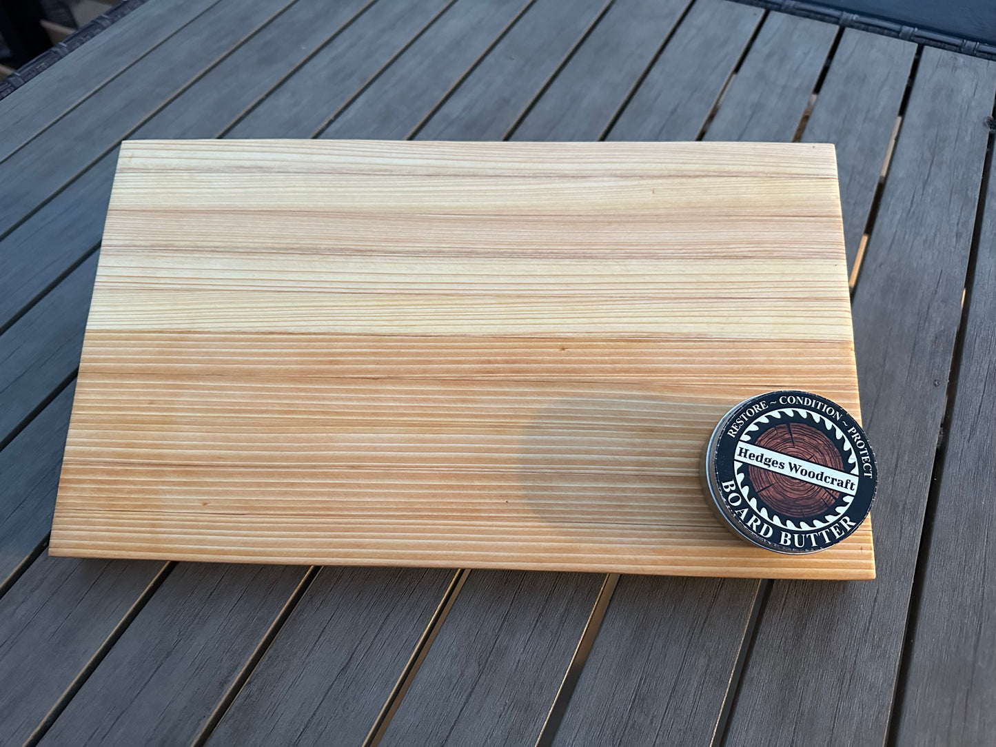 Cypress Edge Grain Cutting Board – A Light and Inviting Addition to Your Kitchen