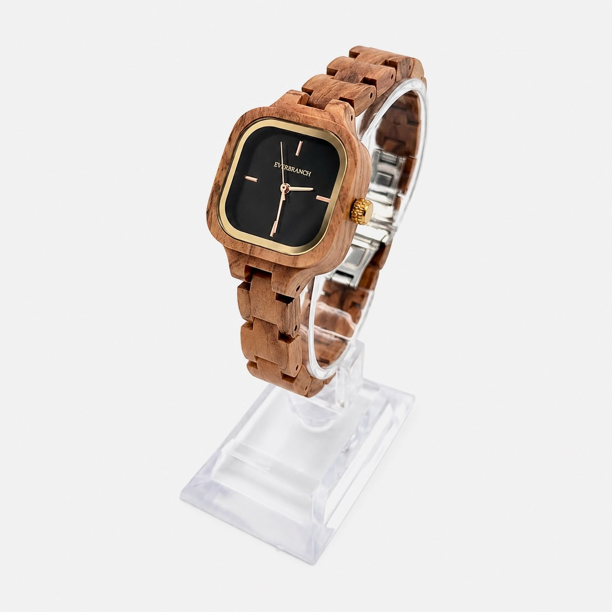 The Willow – Women’s Olive Wood Watch by Everbranch