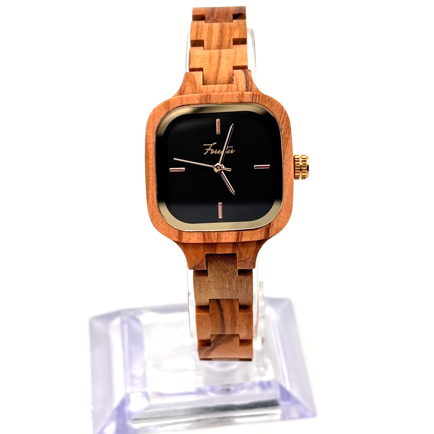 The Willow – Women’s Olive Wood Watch by Everbranch
