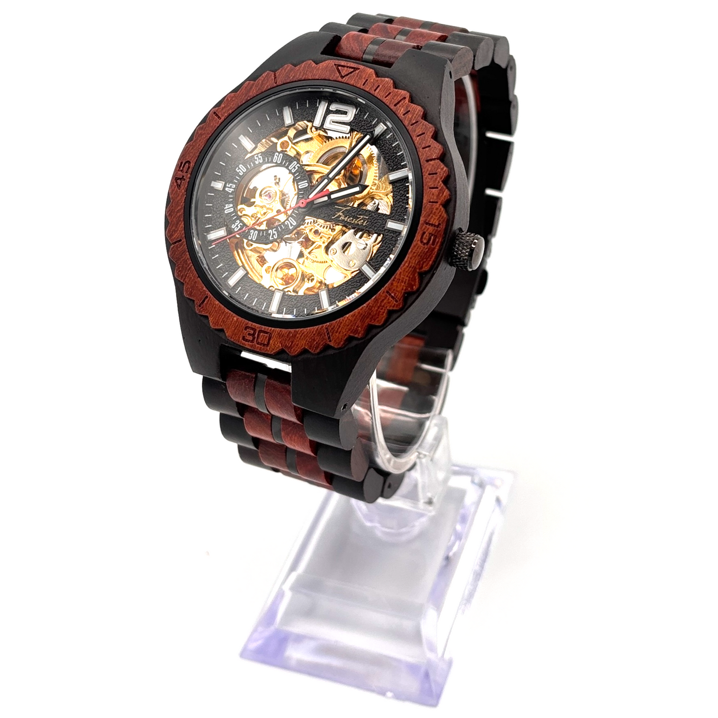 Solstice – Sandalwood & Walnut Automatic Watch by Everbranch