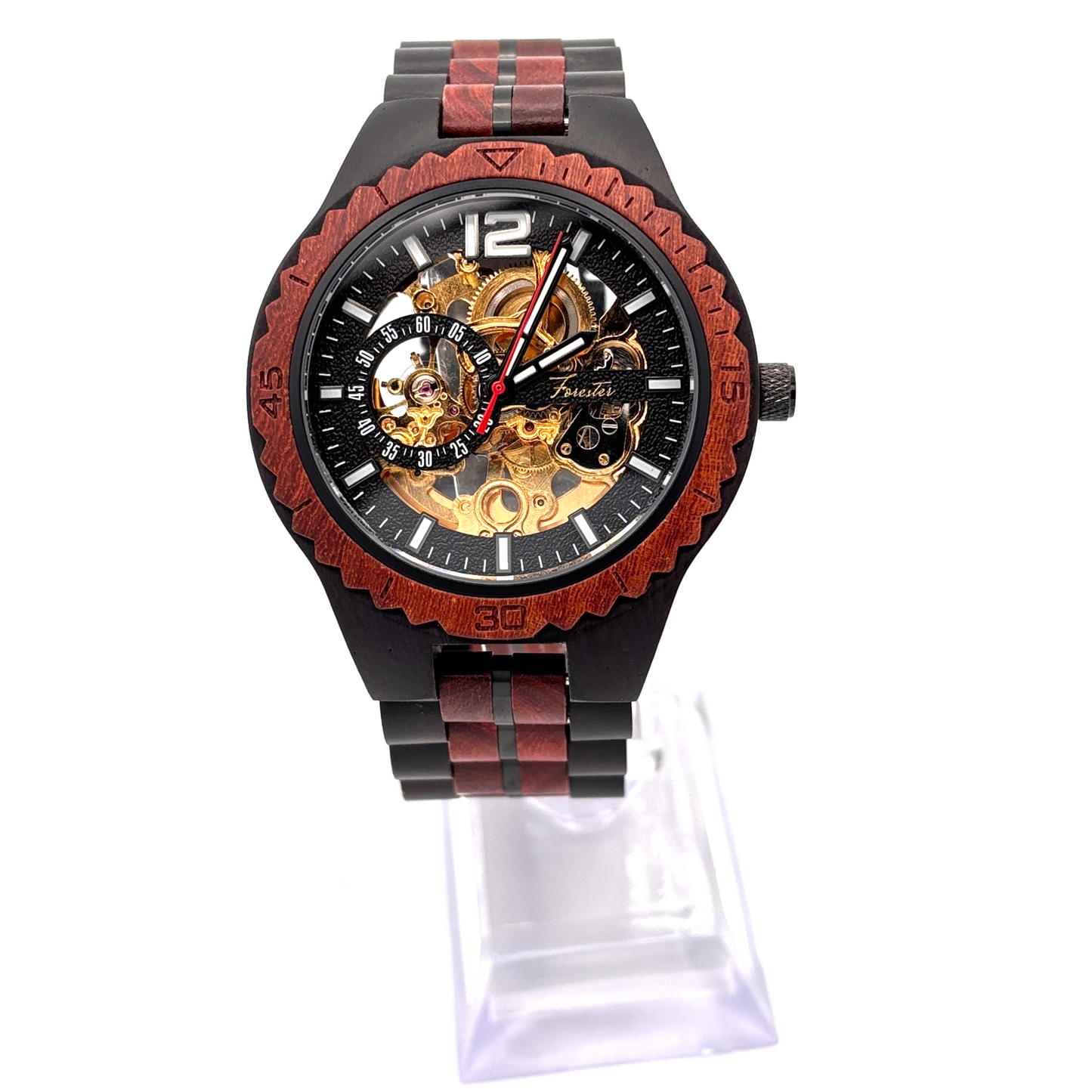 Solstice – Sandalwood & Walnut Automatic Watch by Everbranch