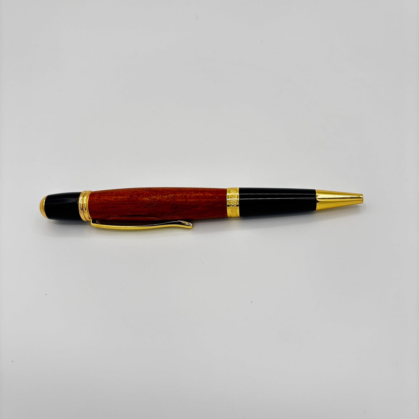 Gatsby Gold Canary Wood Pen – Luxury Exotic Writing Instrument