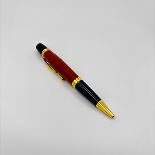 Gatsby Gold Canary Wood Pen – Luxury Exotic Writing Instrument