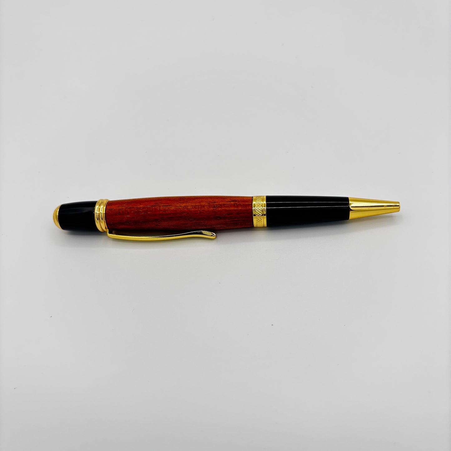 Gatsby Gold Canary Wood Pen – Artisan Handcrafted Gift
