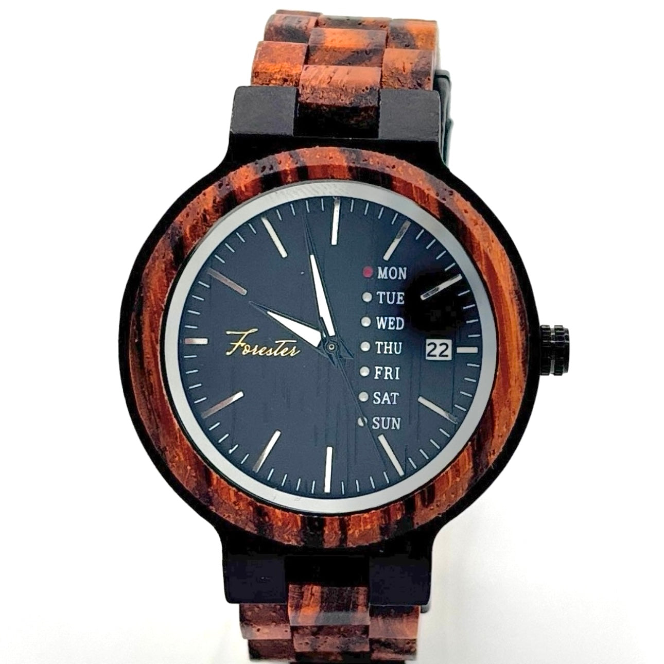 Forester Canyon – His & Hers Zebrawood Timepieces by Hedges Woodcraft