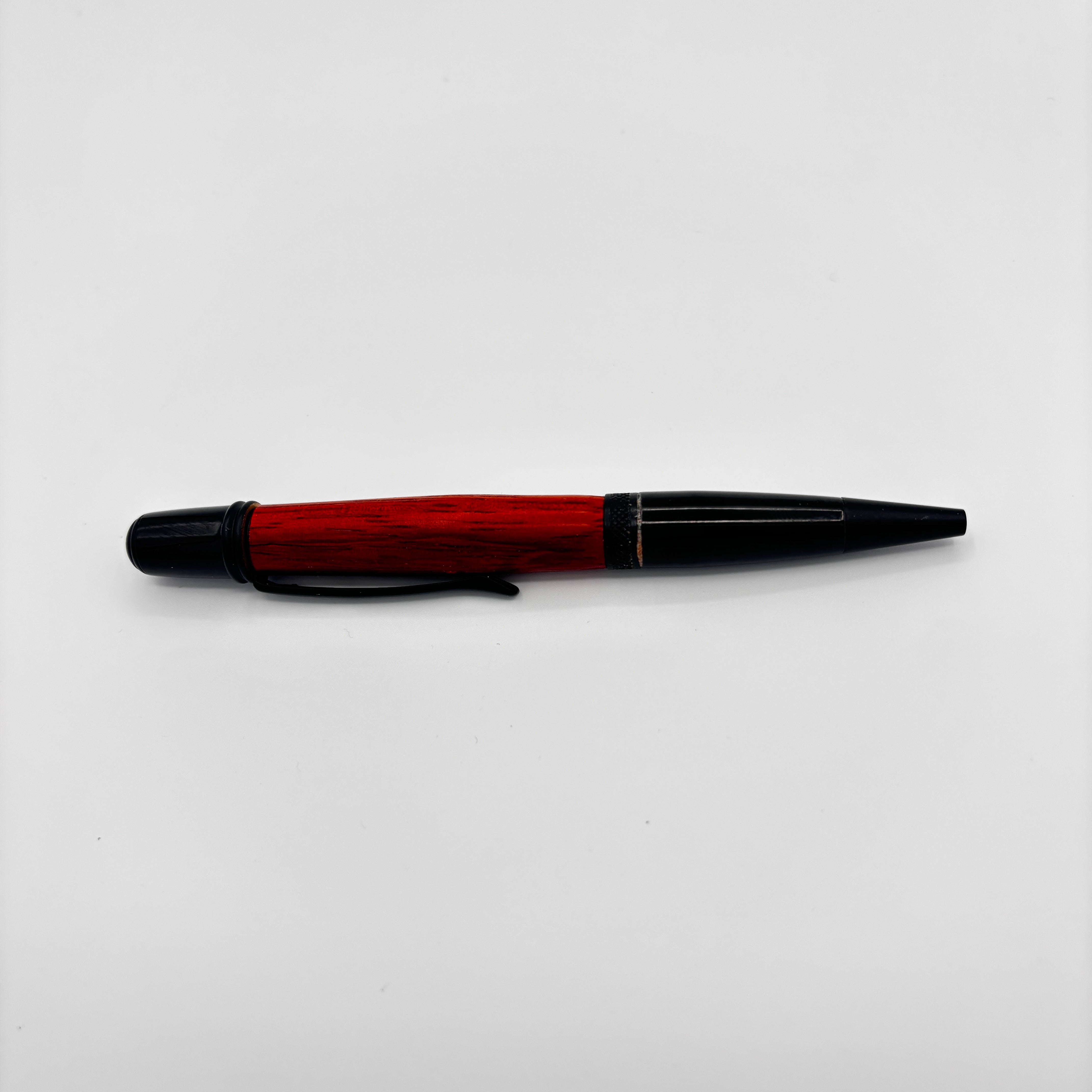 Gatsby Black Padauk Wood Pen – Handcrafted Artisan Writing Instrument