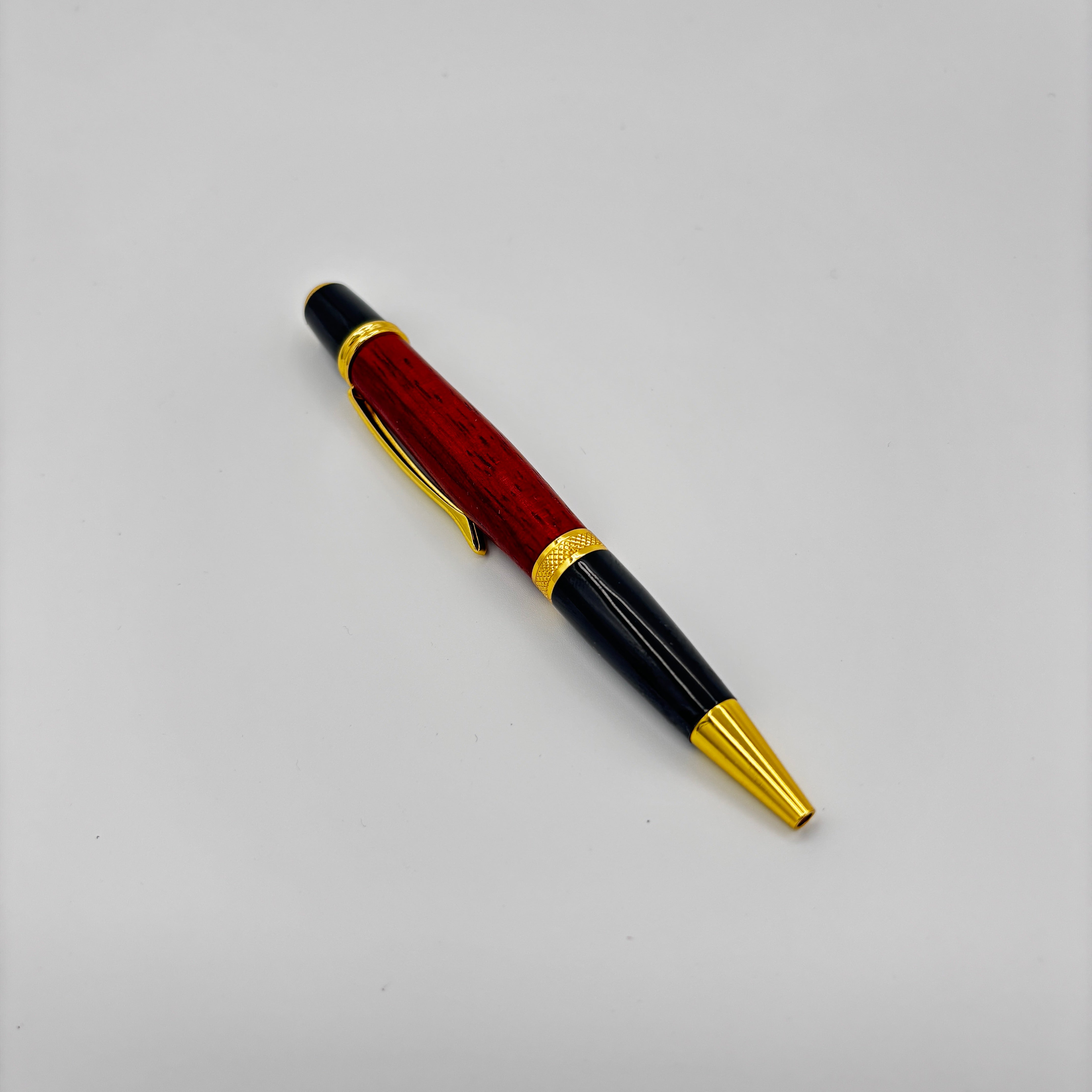 Handcrafted Gatsby Gold Brazilian Cherry Pen – Timeless Gift Edition